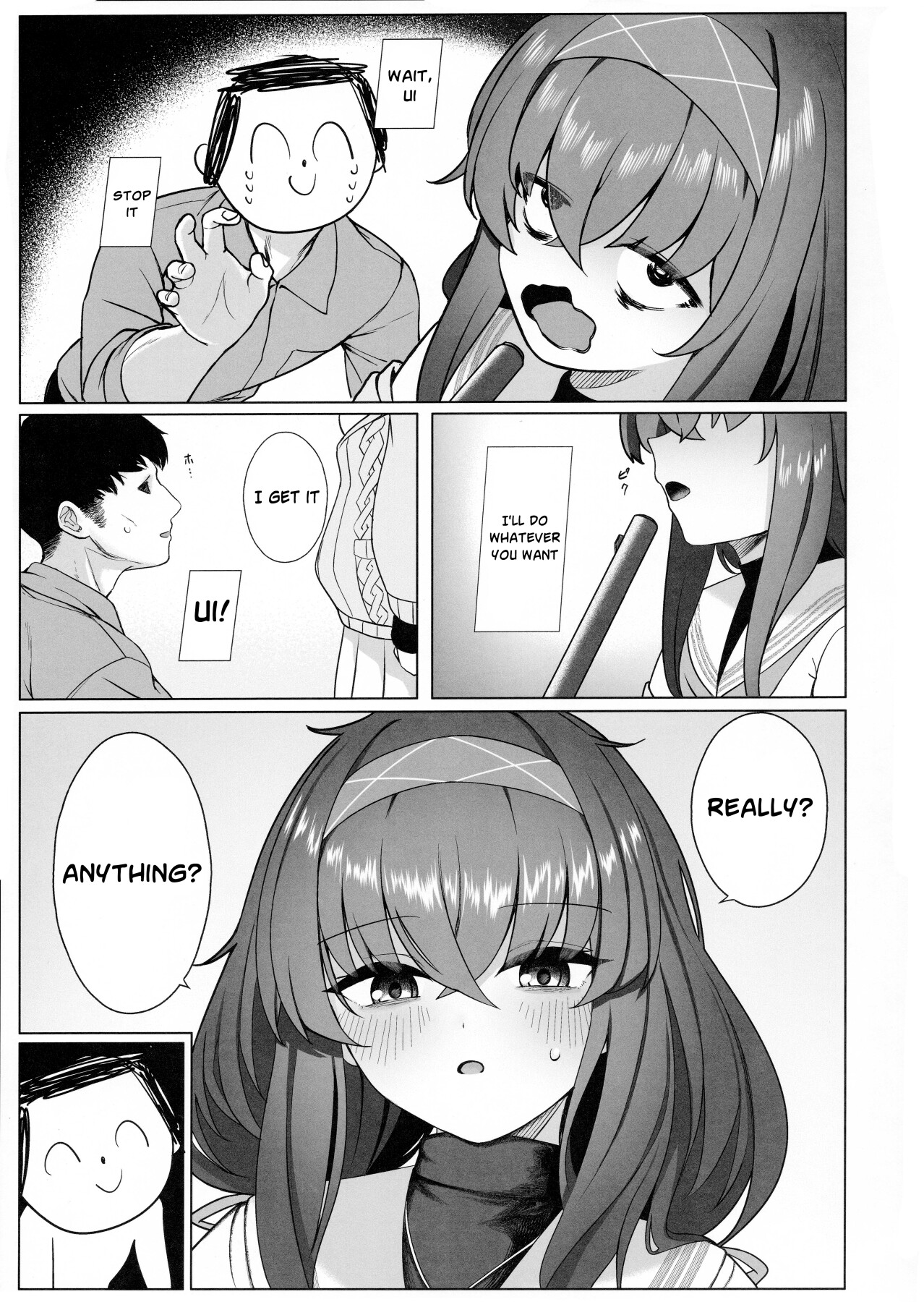 Hentai Manga Comic-Ui's thin book-Read-6